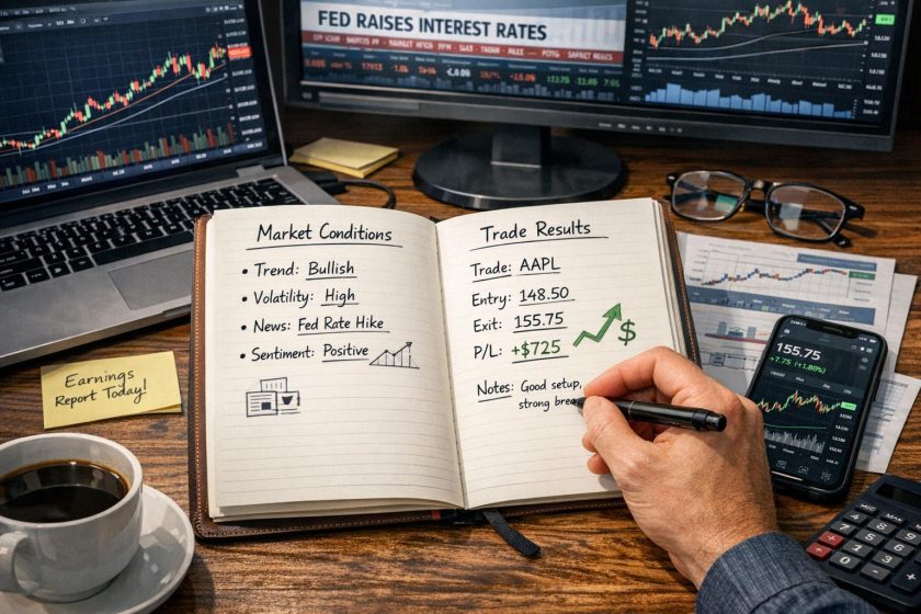 How to Journal Market Conditions Alongside Trade Results