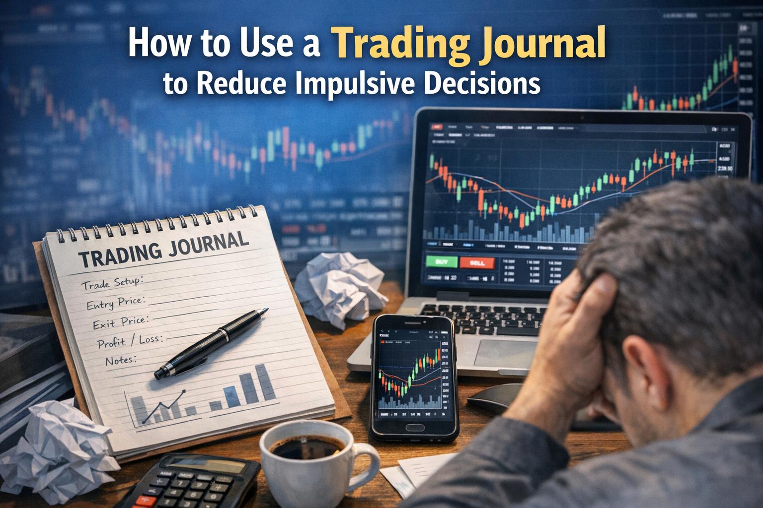 How to Use a Trading Journal to Reduce Impulsive Decisions image.