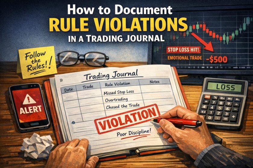 How to Document Rule Violations in a Trading Journal