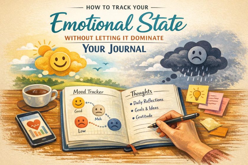 How to Track Emotional State Without Letting It Dominate Your Journal