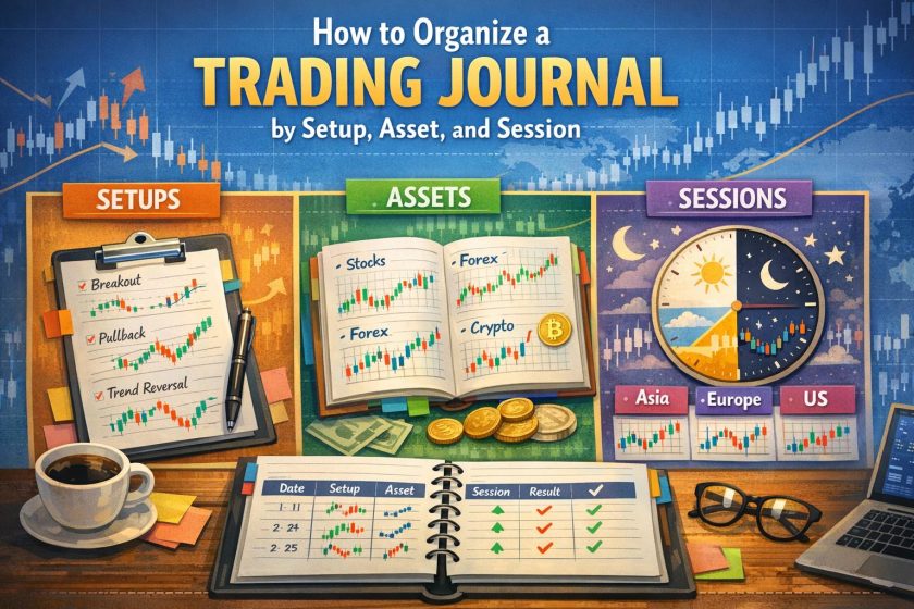 How to Organize a Trading Journal by Setup, Asset, and Session